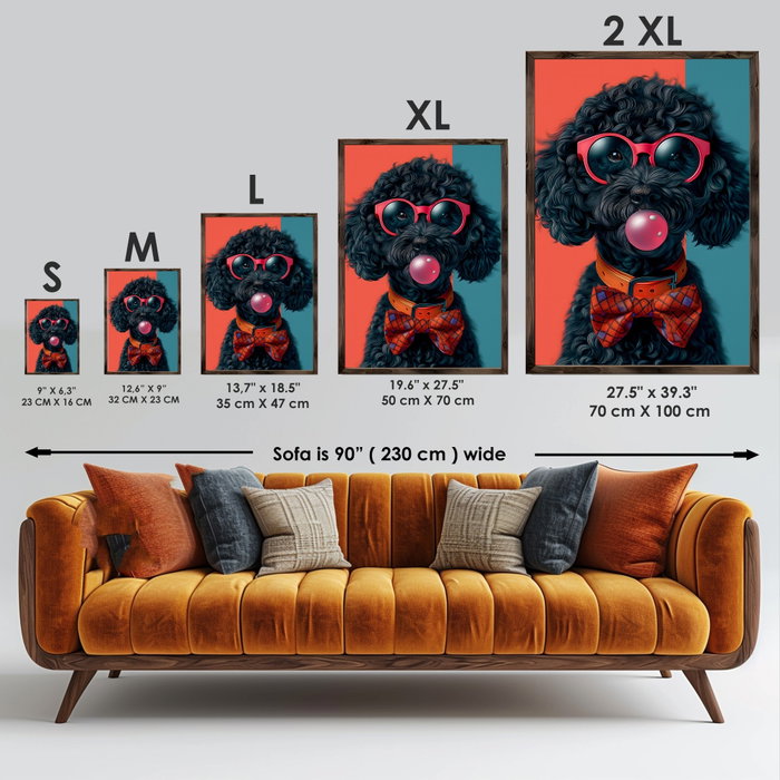 Wallity Cuadro Decorativo GE201-L Multicolor